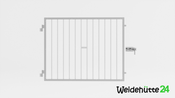 Obere Halbtür mit Gitterfüllung