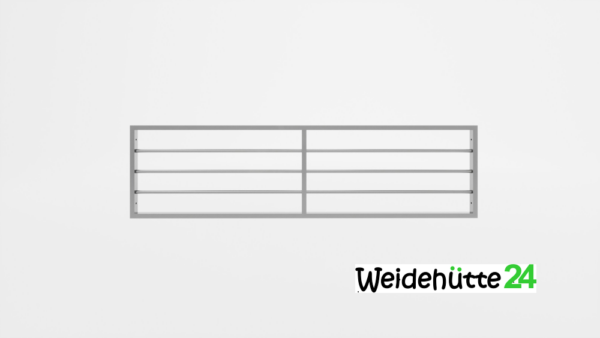 Gitteraufsatz für Trennwände 3,00 m Breite
