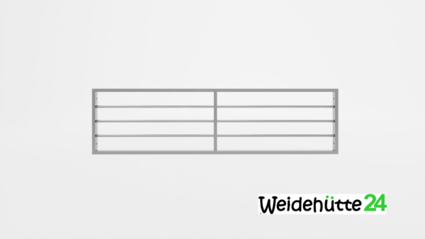 Gitteraufsatz für Trennwände 2,50 m Breite