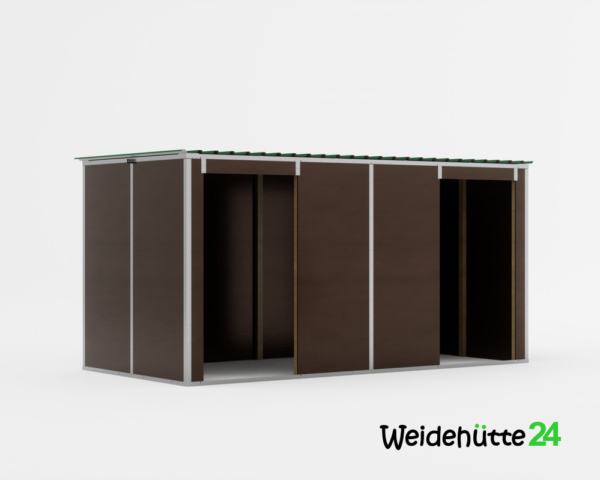 Weidehütten-Bausatz Typ 5,00 x 2,50 m