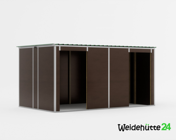 Weidehütten-Bausatz Typ 5,00 x 3,00 m