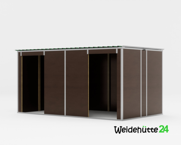 Weidehütten-Bausatz Typ 5,00 x 3,00 m – Bild 2