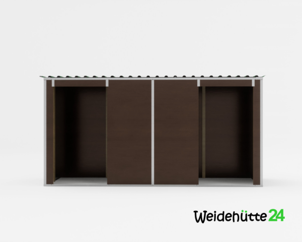 Weidehütten-Bausatz Typ 5,00 x 2,50 m – Bild 3