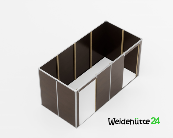 Weidehütten-Bausatz Typ 5,00 x 2,50 m – Bild 5