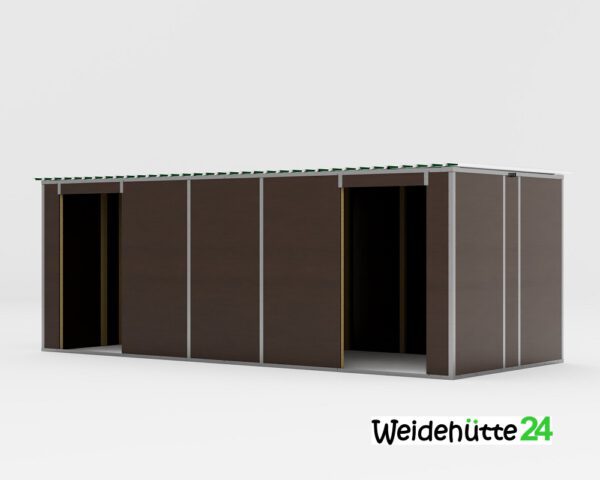 Weidehütten-Bausatz Typ 7,00 x 3,00 m – Bild 3