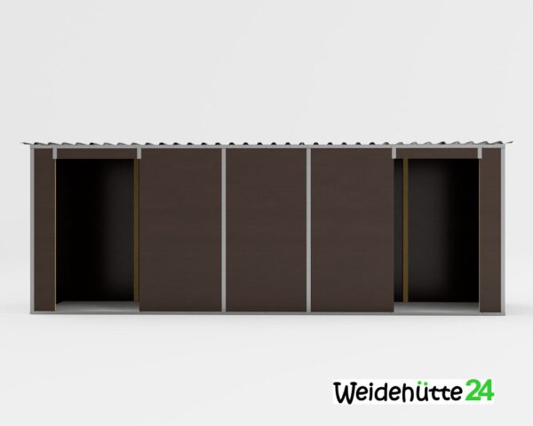 Weidehütten-Bausatz Typ 7,00 x 2,50 m – Bild 5