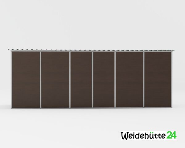 Weidehütten-Bausatz Typ 7,00 x 2,50 m – Bild 3